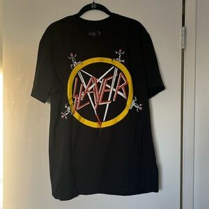 NWOT Slayer Skull Shirt
